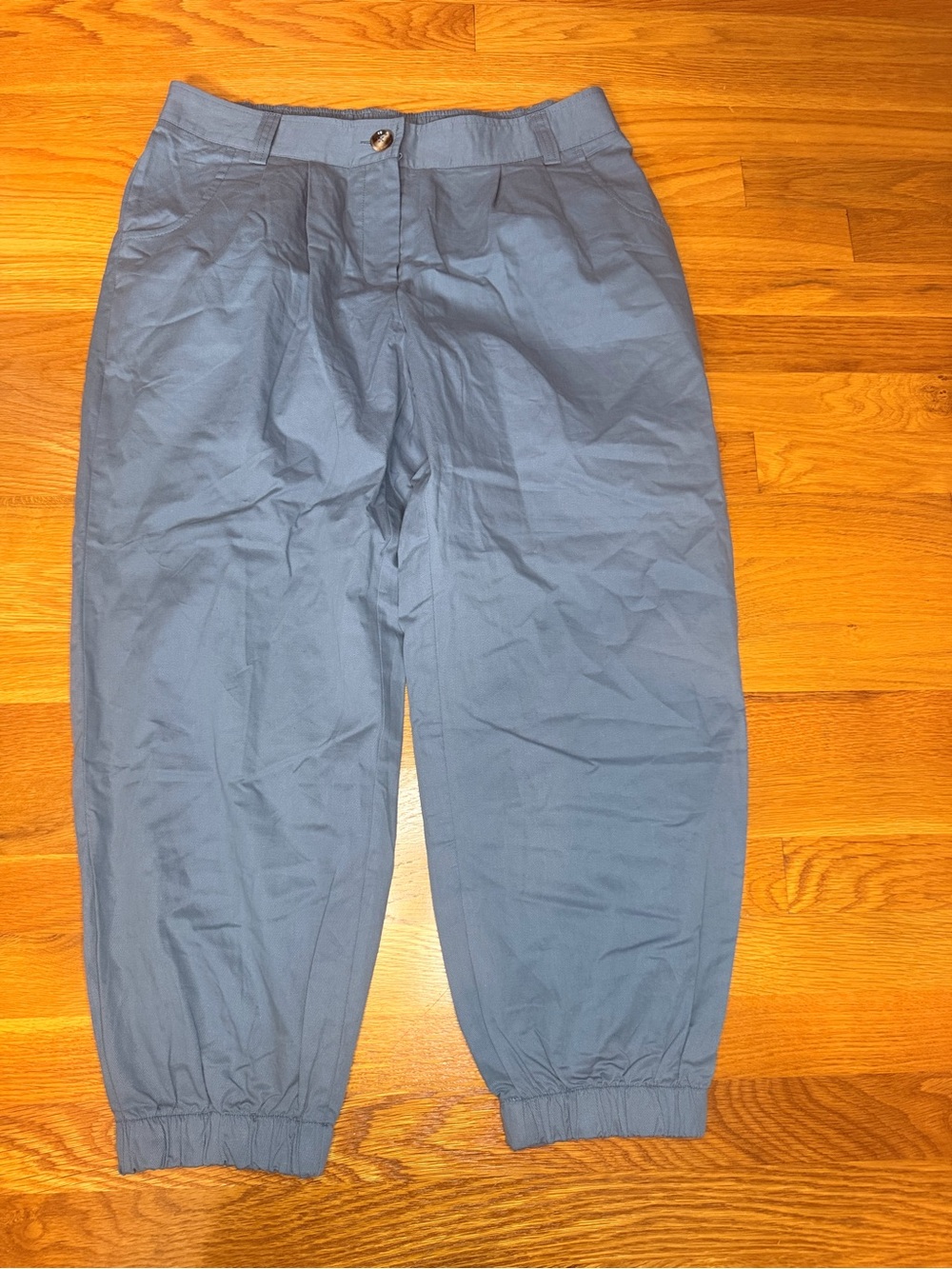 Halara Blue High Waisted Jogger Pants Size Large NWOT